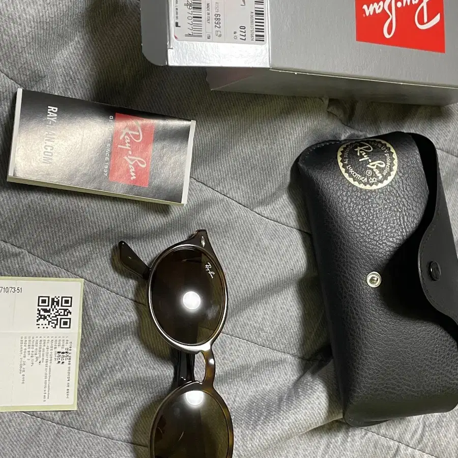 Rayban 레이밴 RB4315 긱시크 호피 뿔테 선글라스