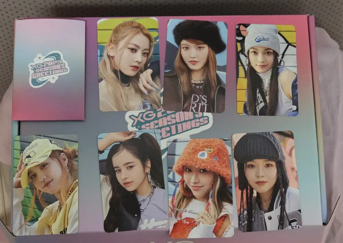 2023 XG Season's Greetings Official Member Photocard