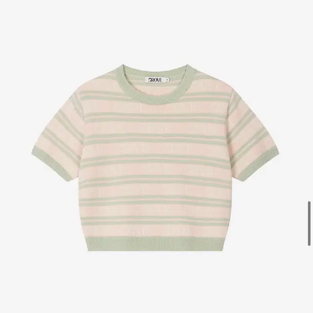 그로브 니트(STRIPE GRVR SS KNIT (PINK))