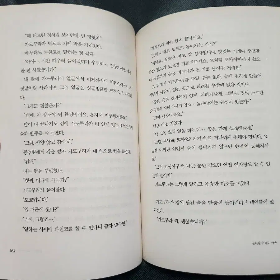 "돌이킬 수 없는 약속" 명품 추리소설 서적