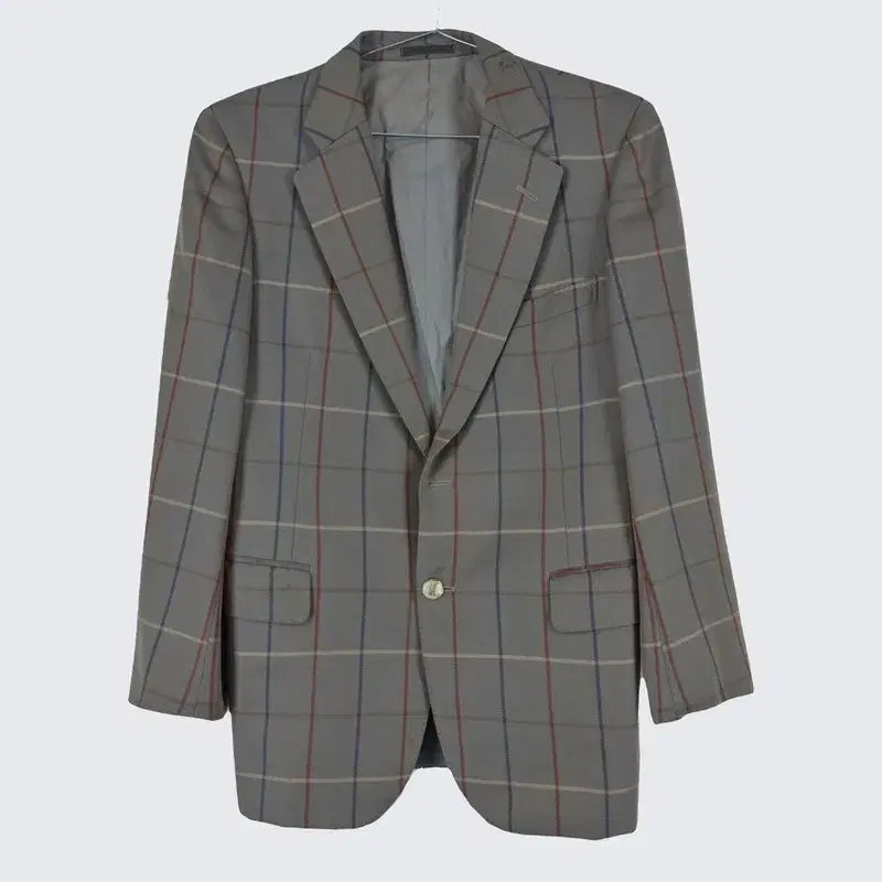 [Burberry] Wool Old Check Blazer Jacket Mai (Men's 95) A21067