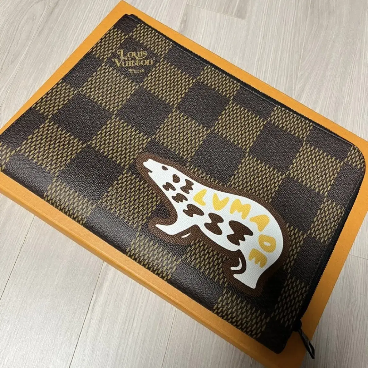 Louis Vuitton Nigo clutch