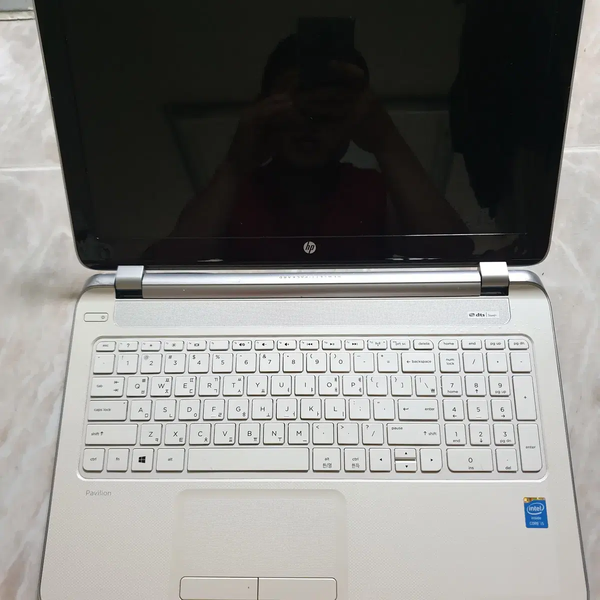 노트북 부품용 HP 15-n004TU i5 4200 화면고장 5만원