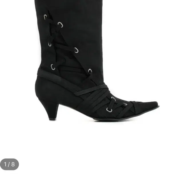 포트리스 4TRESS   ICONIC WAXED STRAPPY BOOTS