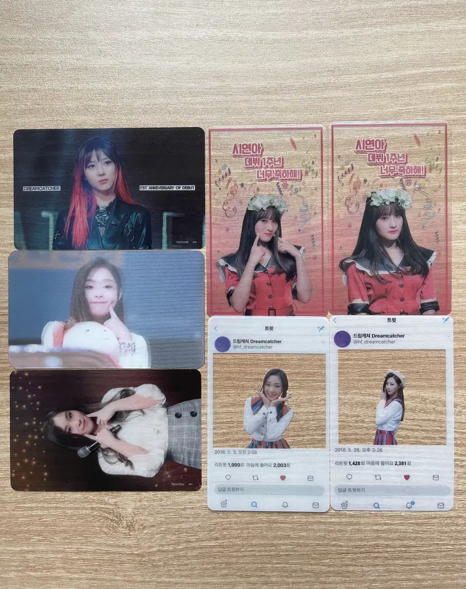 Final Price) dreamcatcher 1st Anniversary Unofficial Photocard