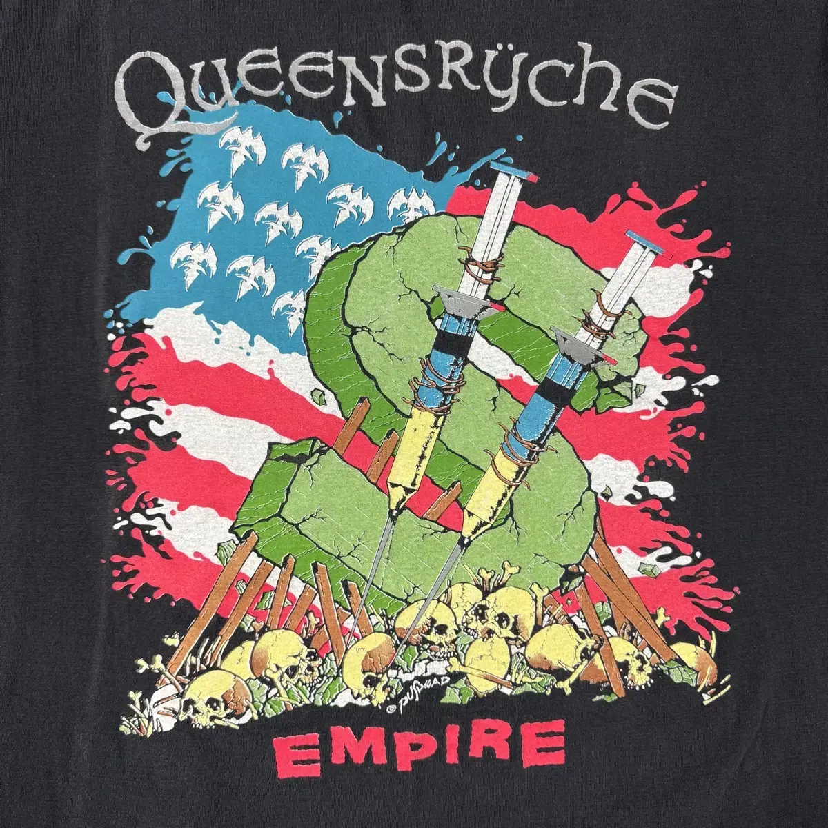 Vintage 1991 Queensryche Tour Shirt