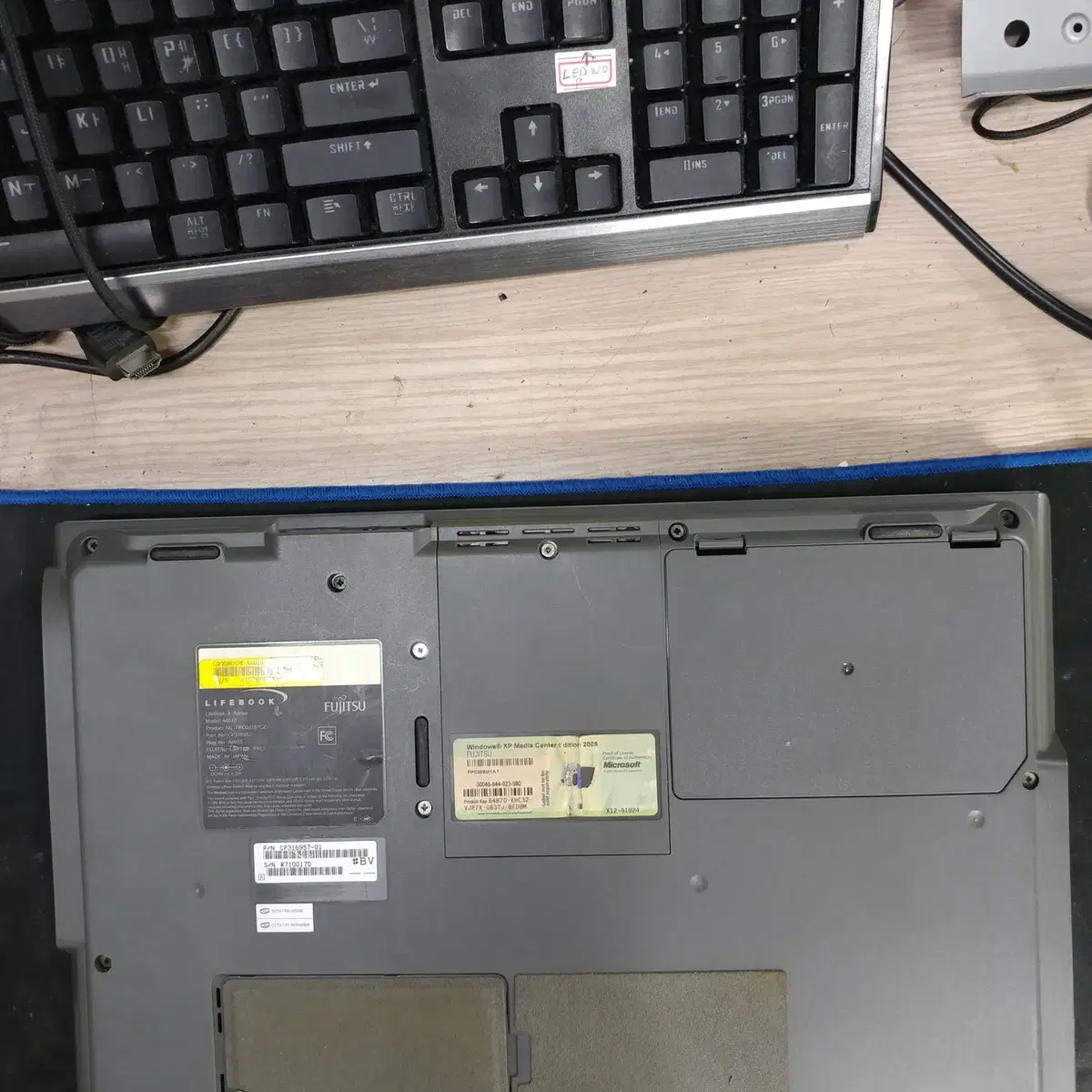 후지쯔 lifebook A6010 노트북 팝니다.