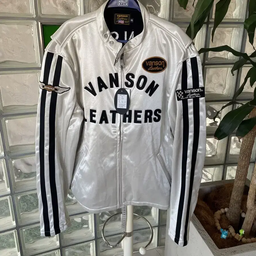 vanson onestar detail rider jacket