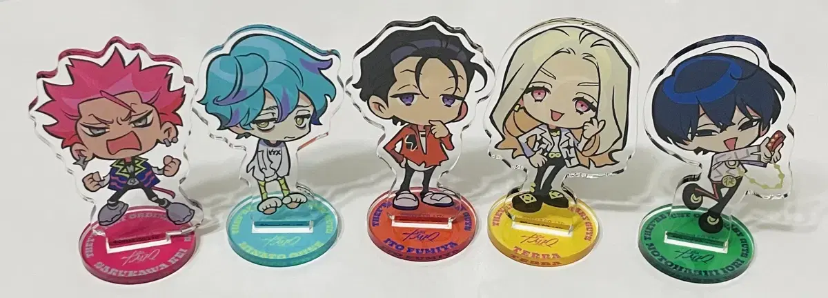 Charisma House Mini Chibi Little acrylic Sarukawa Ose Fumiya Terra Iori