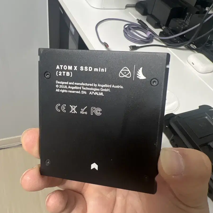 닌자V, 스몰리그 케이지, ATOMX SSD mini 엔젤버드 2TB 일