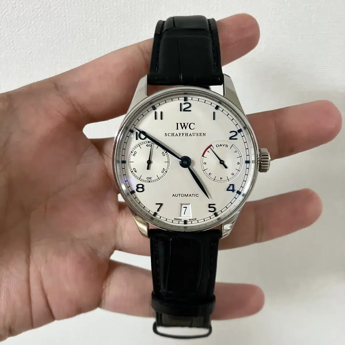 iwc 500107 포르투기저 세븐데이즈  7days 판매합니다.