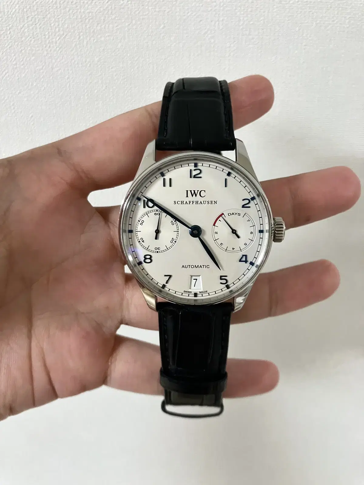 iwc 500107 포르투기저 세븐데이즈  7days 판매합니다.