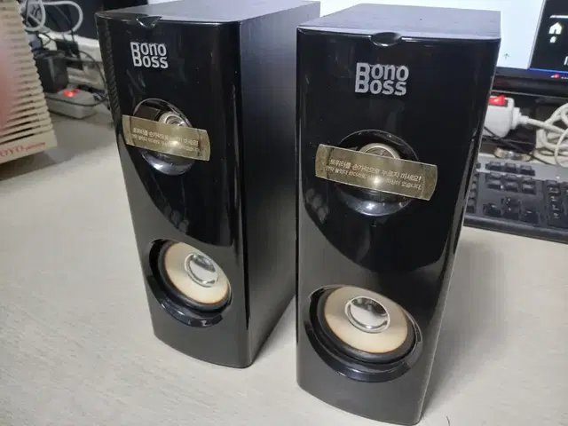 BonoBoss BOS-4000 보조 스피커 2개일괄 성능굿