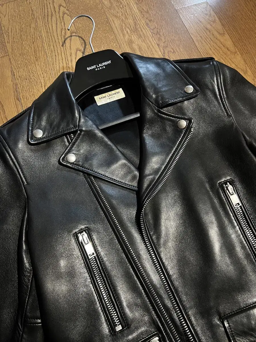 [44] Saint Laurent L01 Rider Jacket