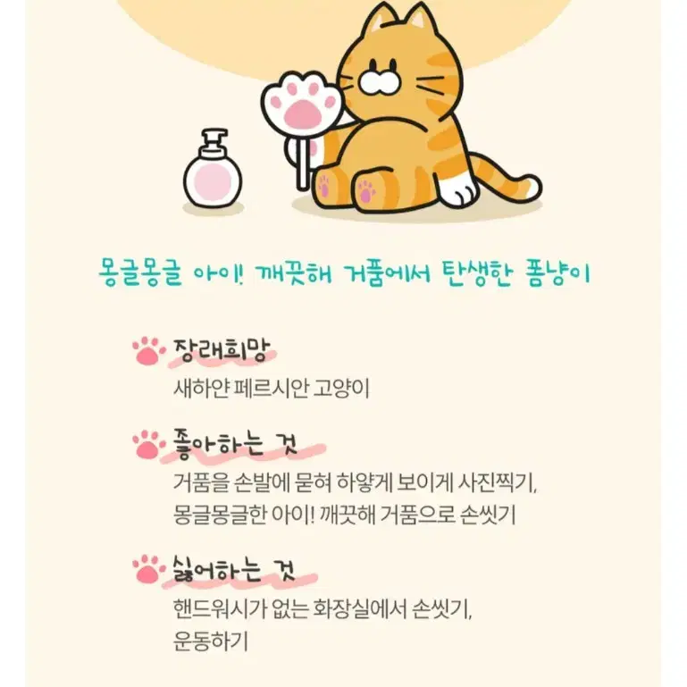 새거 아이깨끗해 항균폼 핸드솝 폼냥이 거품틀세트 3호 핸드워시 폼냥이 에