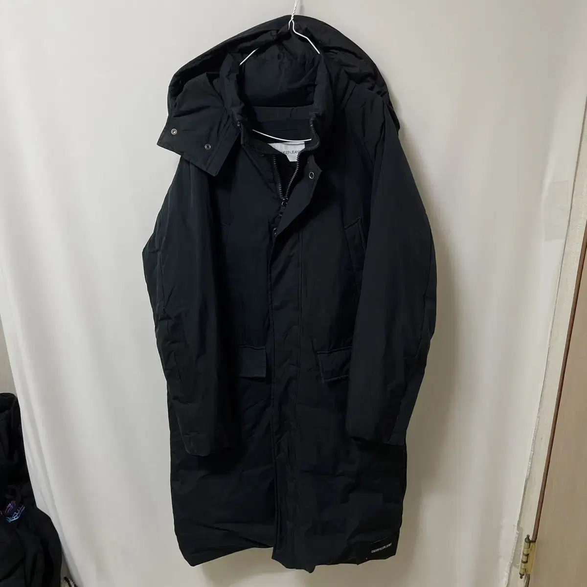 [ M ] Calvin Klein Premium Down Hooded Long Padding