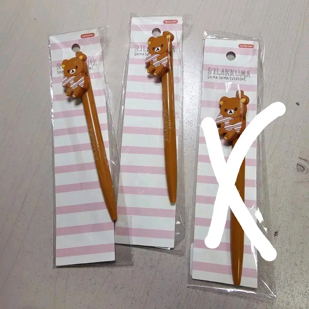 Genuine ] Takumi writing / Rilakkuma gel pen ballpoint pen / discount disposal Quick sale sells