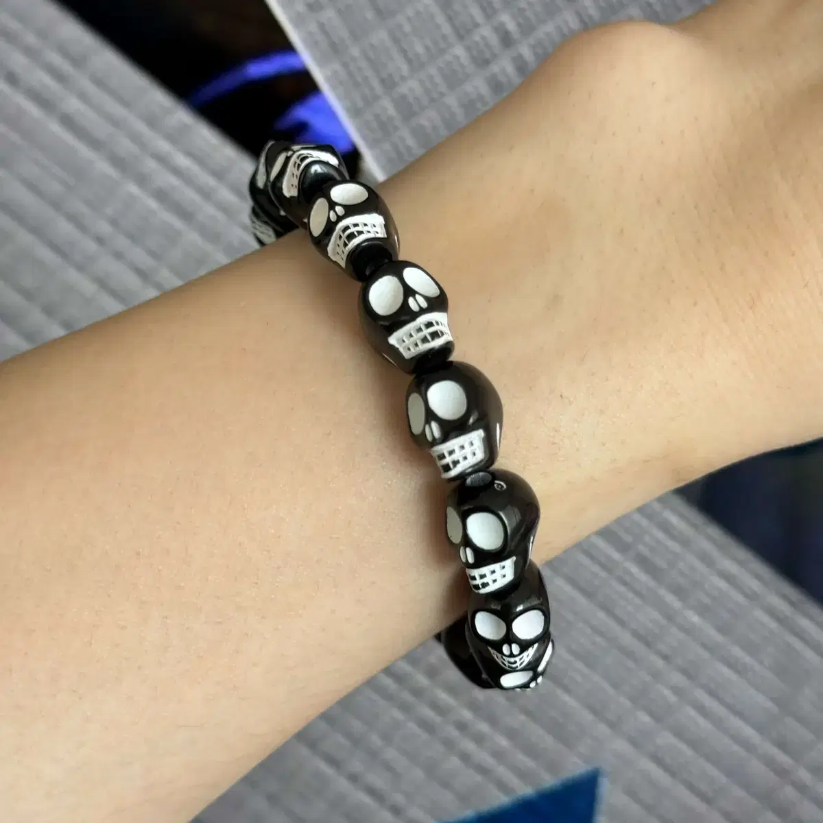 pad scull bracelet