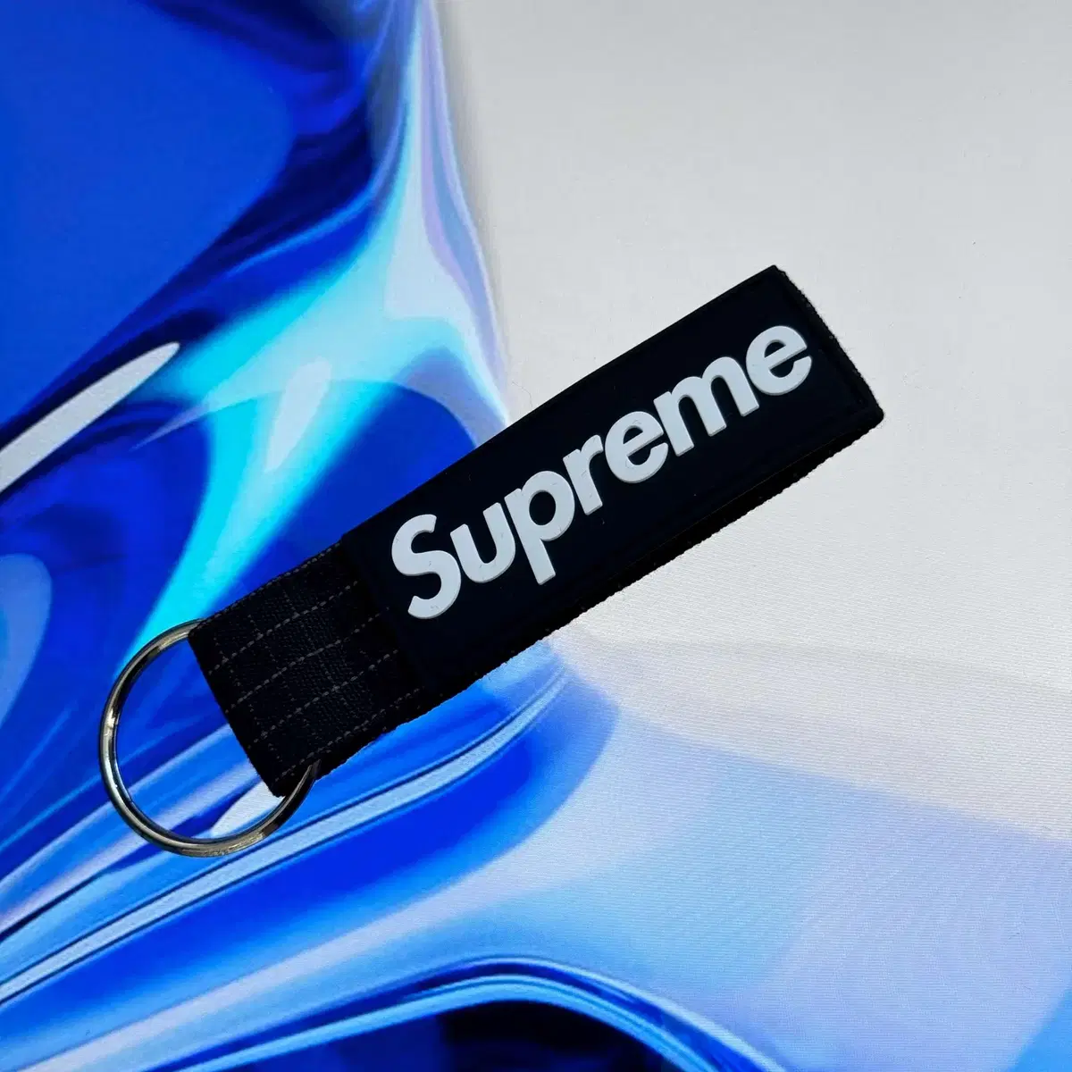 supreme ripstop keychain