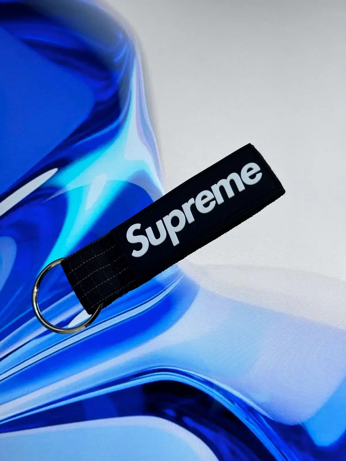 supreme ripstop keychain