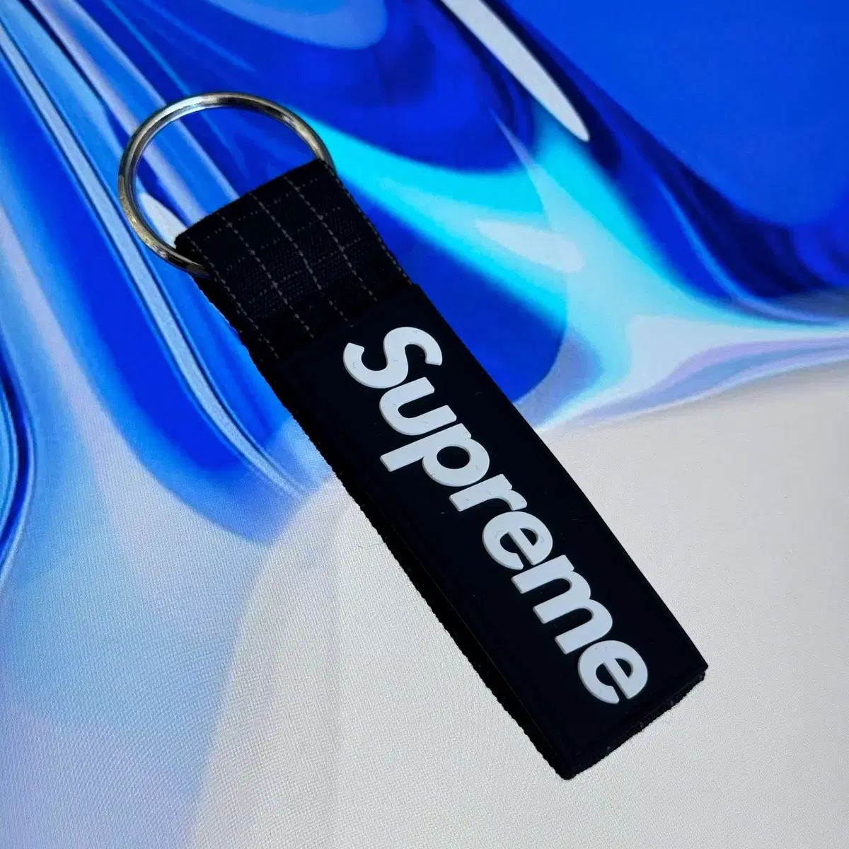 supreme ripstop keychain