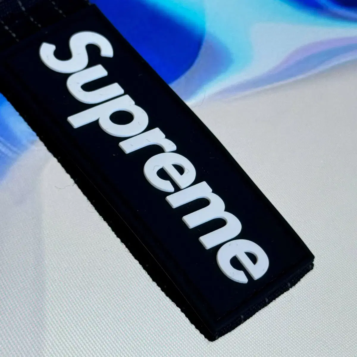 supreme ripstop keychain