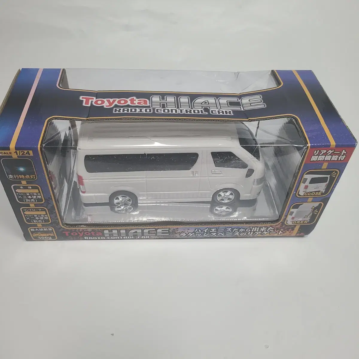 RC car Toyota Hiace 자동차 피규어 굿즈 일본 제품 장난감