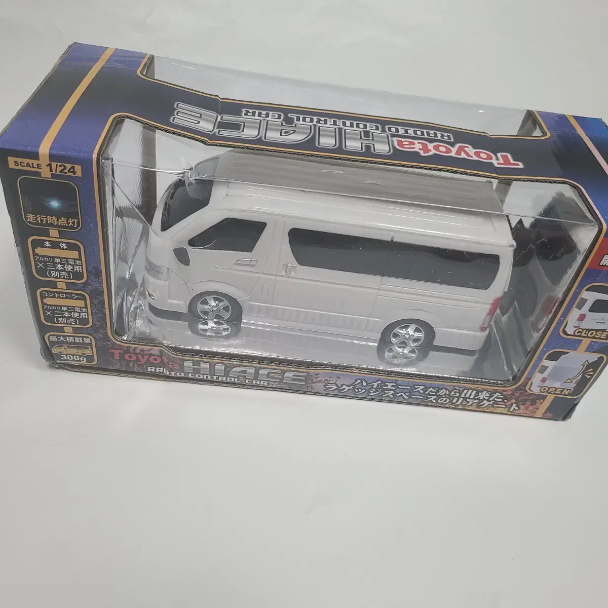 RC car Toyota Hiace 자동차 피규어 굿즈 일본 제품 장난감