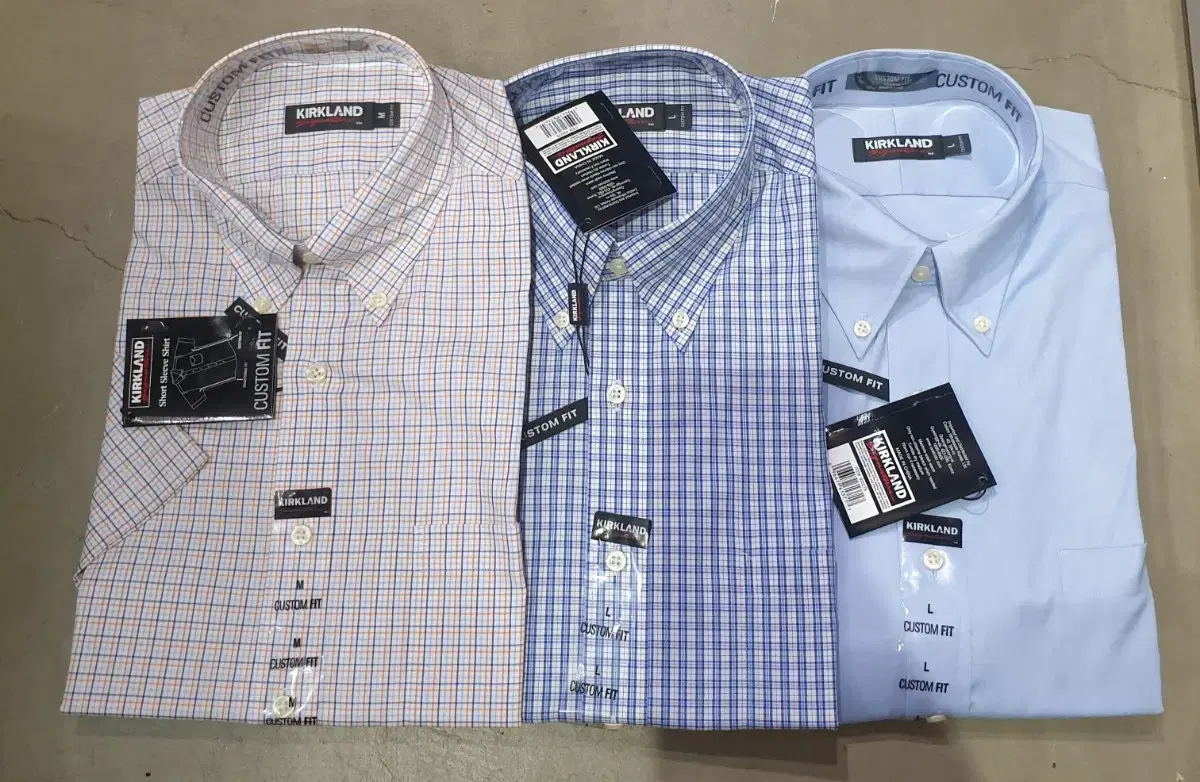 Kirkland Men's Short Sleeve Y Shirts in 3 Colors