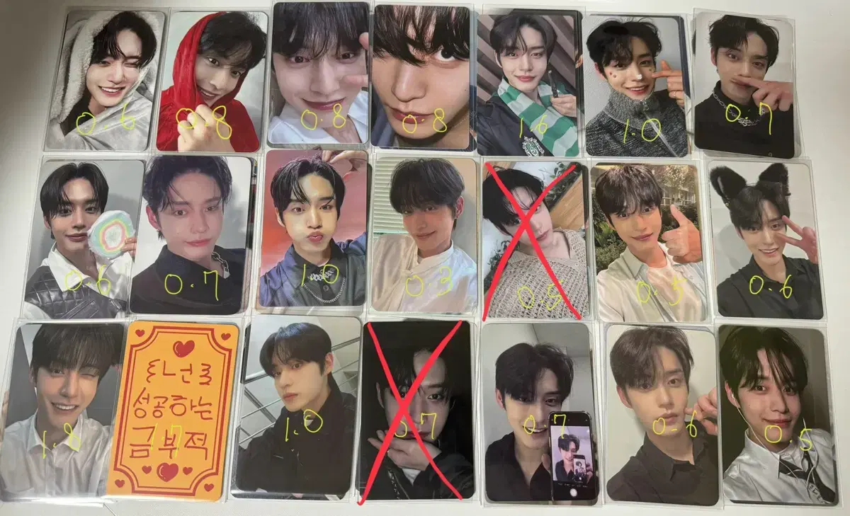 Zerobaseone kim jiwoong photocard sells