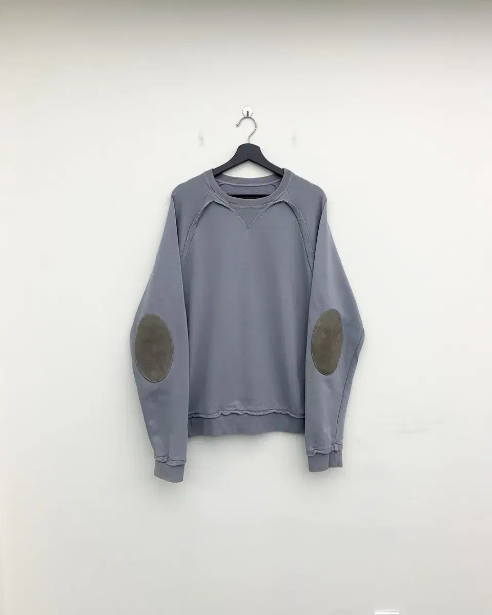 Maison Margiela 10 Elbow Patch Distressed Sweatshirt