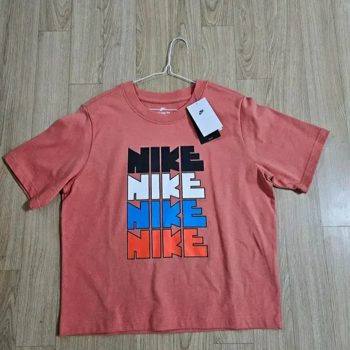 NIKE 나이키 여성 더블빅로고 반팔 정품 사이즈M