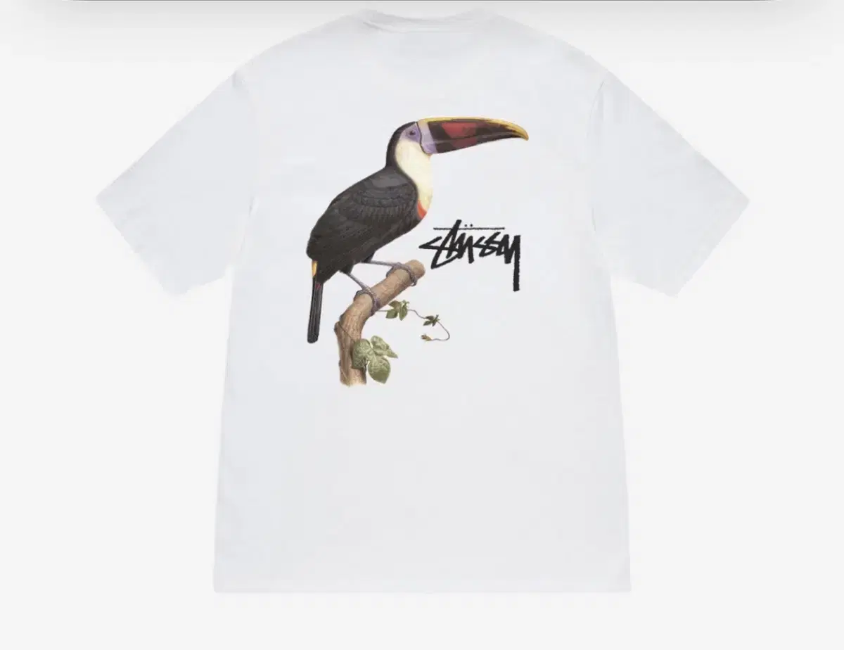 Stussy Tucan T-Shirt White