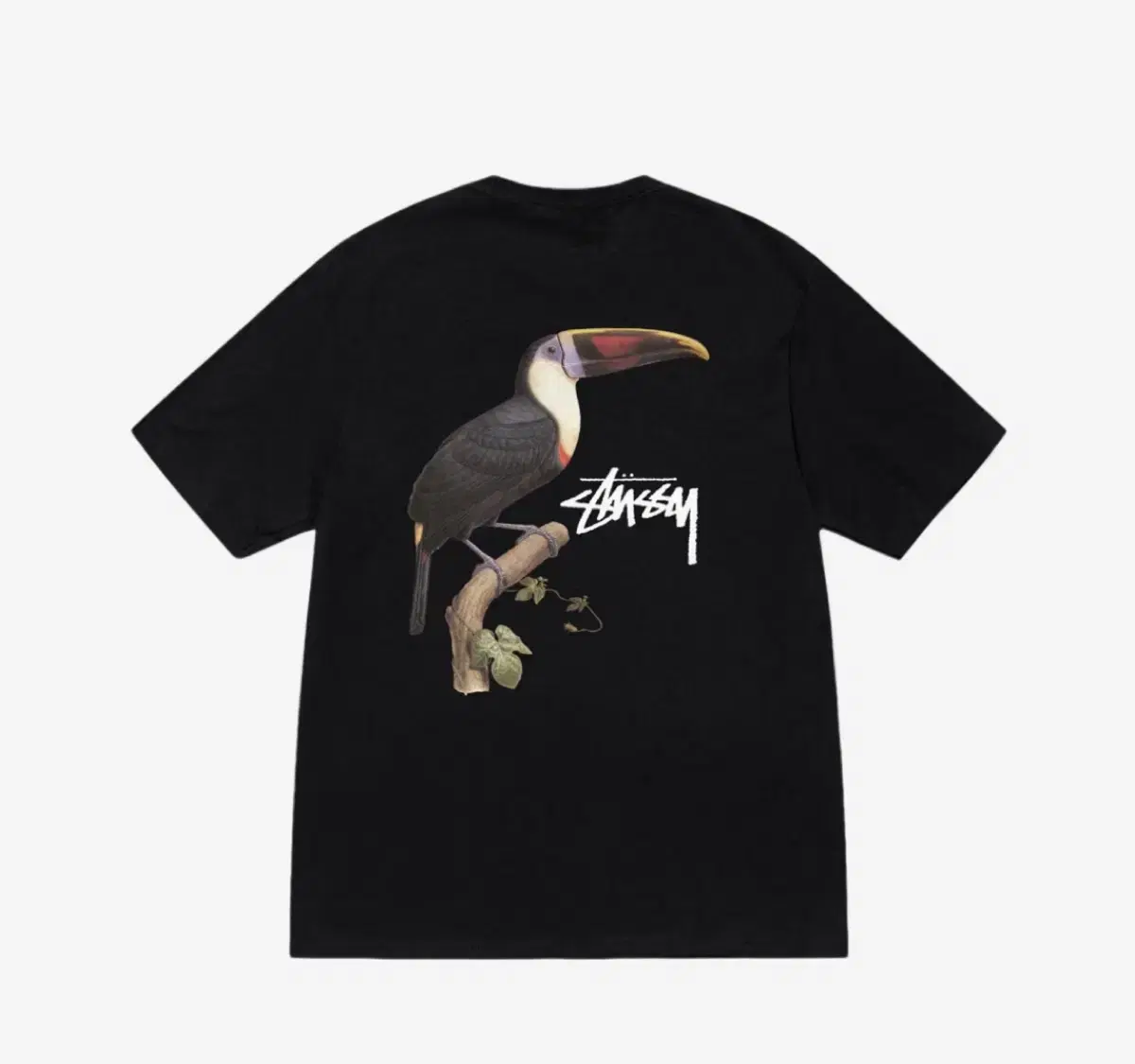 Stussy Tucan T-Shirt Black