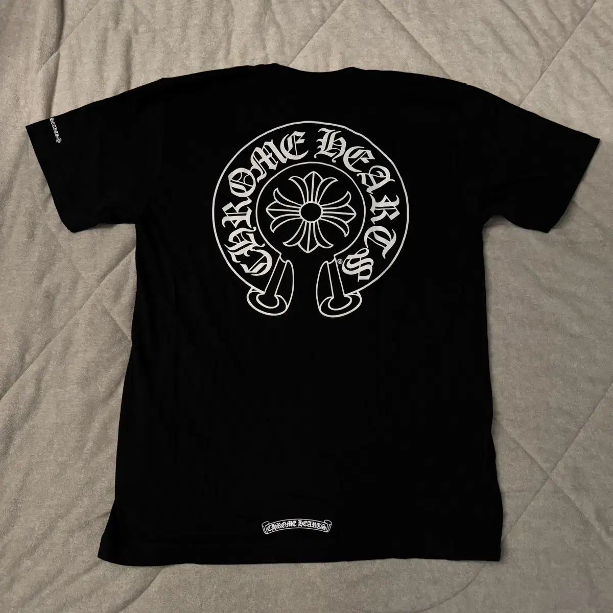 Chrome Hearts Horseshoe Short Sleeve T-Shirt