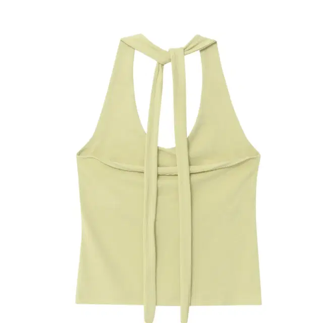 에트몽 Multi Halter Sleeveless Lime Yellow