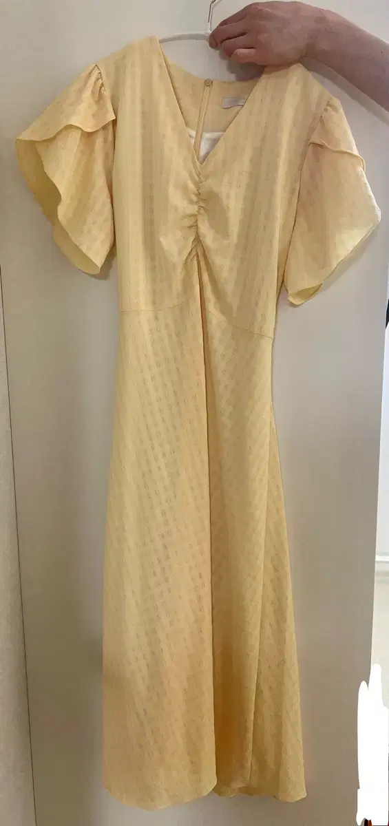 Light Yellow yeoreum LONG ONEPIECE