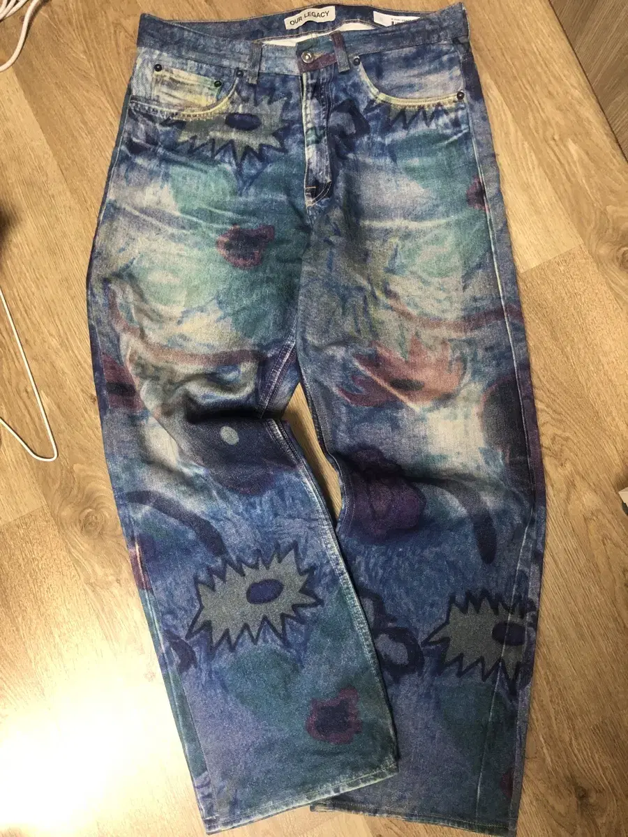 (31) Haregashi Flower Digital Denim