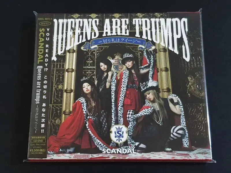 SCANDAL 스캔들 4집 앨범 Queen (CD+DVD) 스캔달 한정반