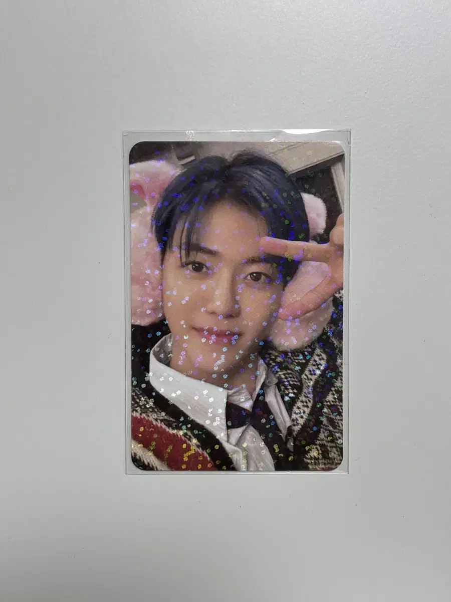 nct dream jaemin christmas special photocard