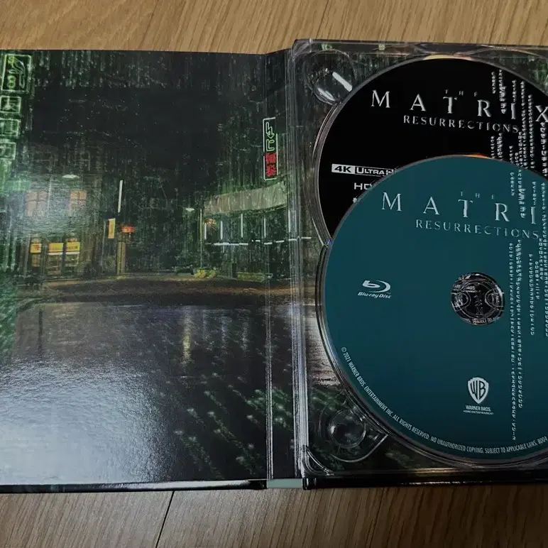 Matrix 4 디지팩 블루레이(4K/BD)