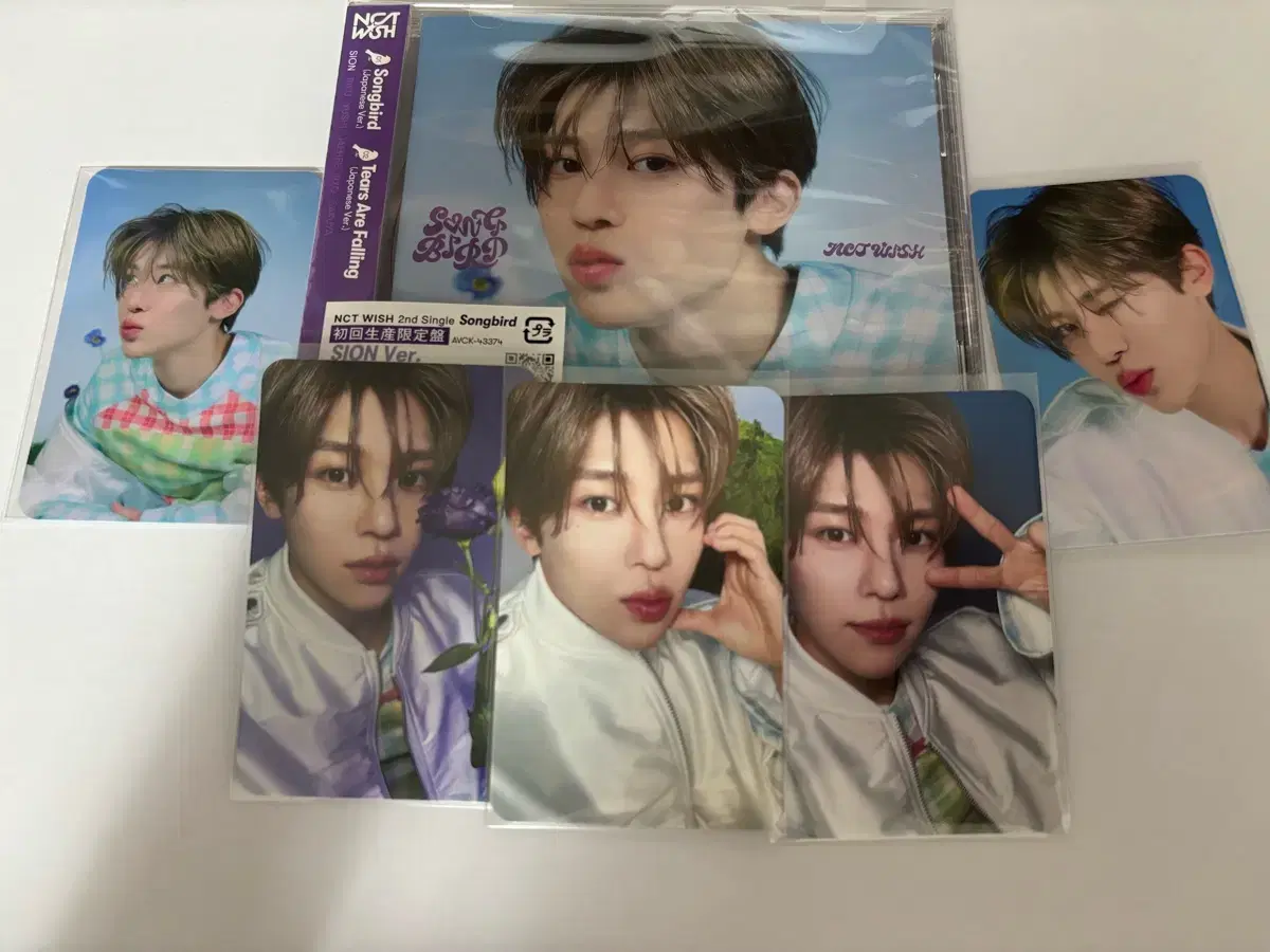 NCT Wish Songbird japan album sion Full Set