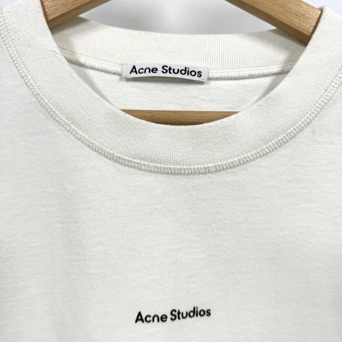 ACNE STUDIOS  아크네 스몰로고 반팔 티셔츠