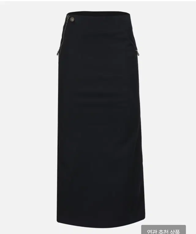 코스트퍼킬로 WRAP MAXI SKIRT BLACK m사이즈