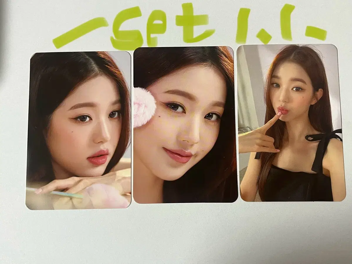 Jang Wonyoung Hapachristine photocard ive Ren