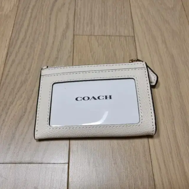 COACH id 키링 동전지퍼 카드지갑