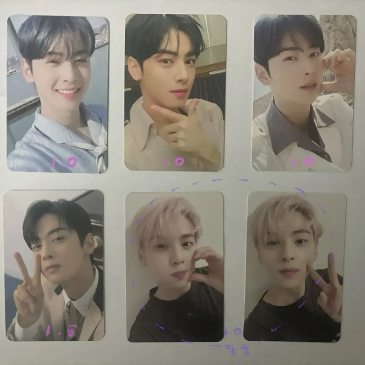 Cha Eunwoo photocard wts Gateway All Night Switch Onda Japan Fanmeeting