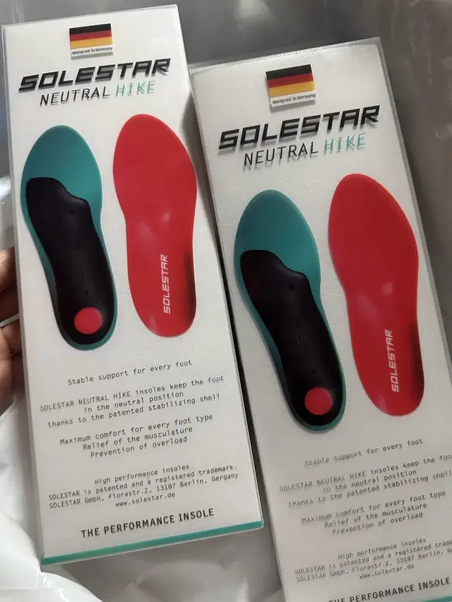 SOLESTAR HIKE 솔스타 하이크 기능성 퍼포먼스 인솔