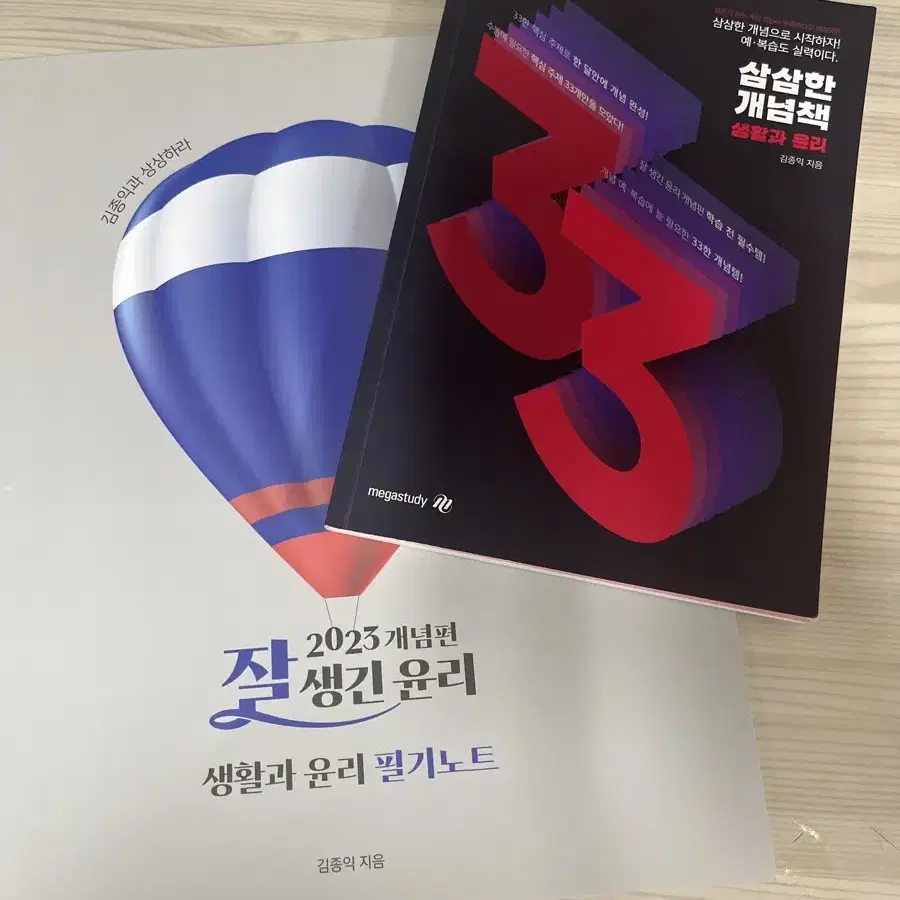 메가스터디 김종익 삼삼한개념책(생활과 윤리)