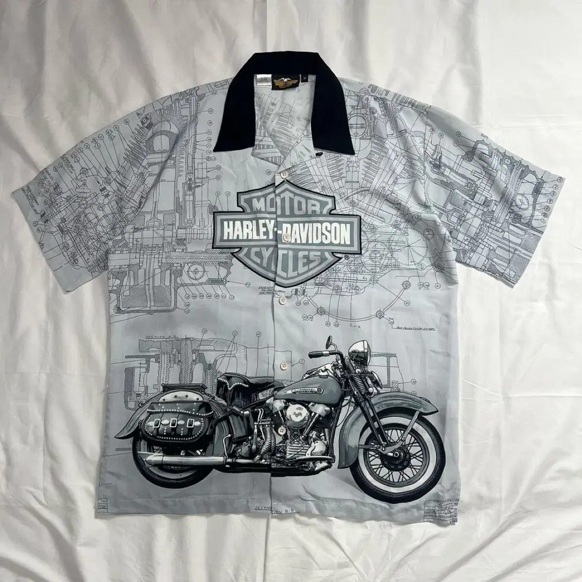 Harley-Davidson Hawaiian Short Sleeve Shirt